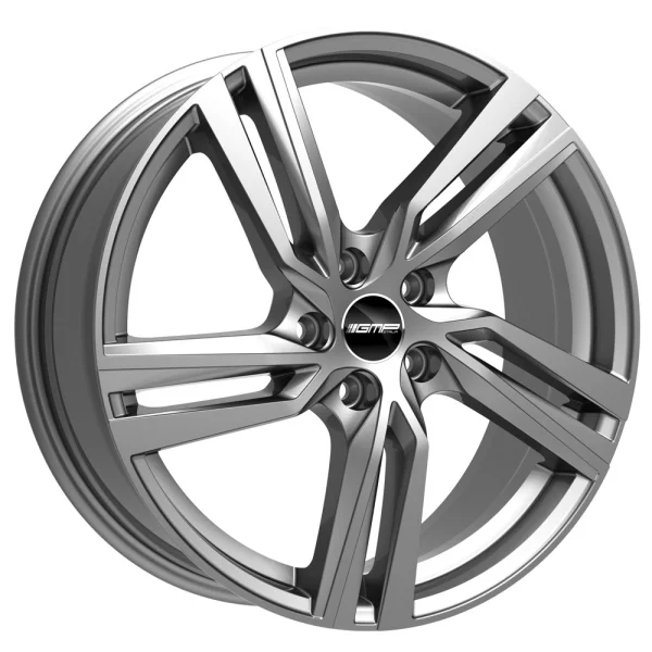 Felga Aluminiowa GMP ARCAN 18" 8J 5x108 ET45 Szara z Polerowaniem